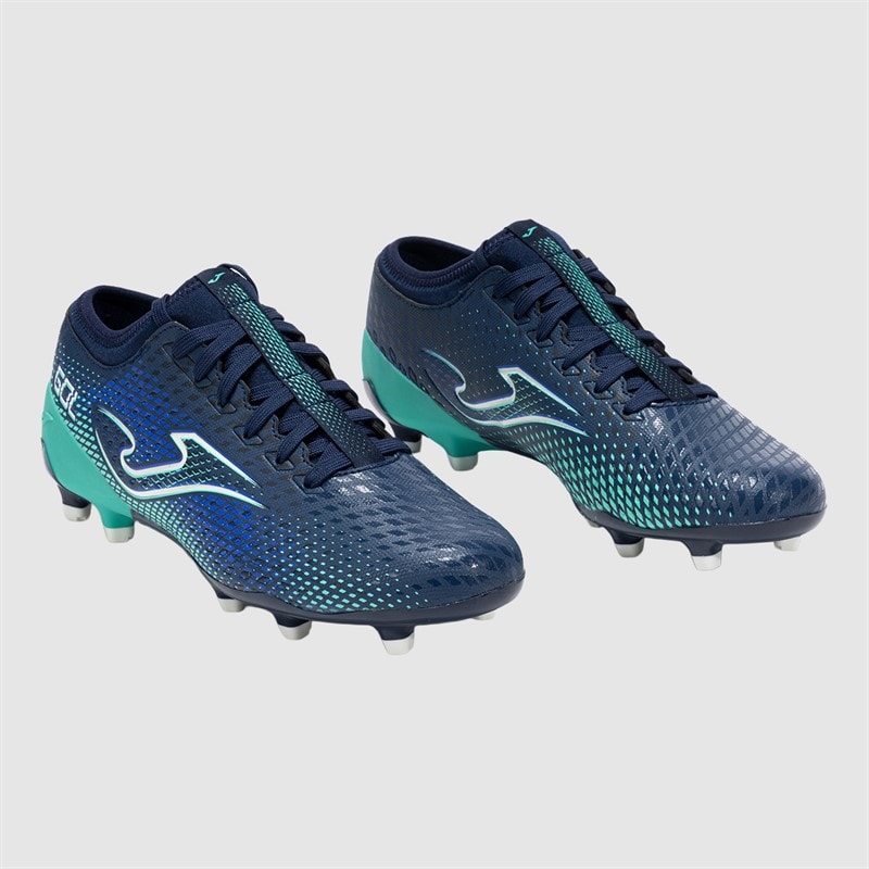 Joma Herre Gol 25 FG Fast Underlag Fodboldstøvler Navy Blue - Billede 5