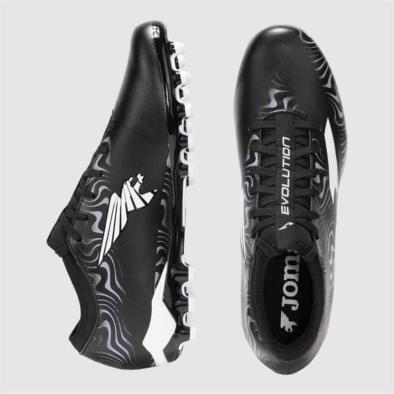 Joma Herre Evolution 25 AG Kunstgræs Fodboldstøvler Sort/Fuschia - Billede 4