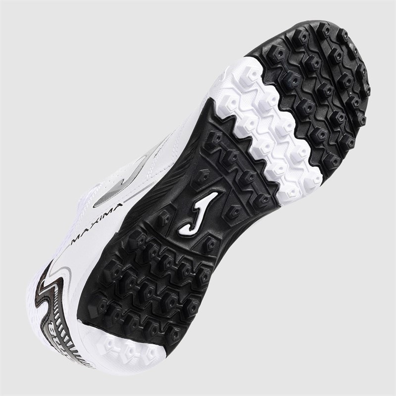 Joma Herre Maxima 25 TF Astro Turf Fodboldstøvler Hvid - Billede 2
