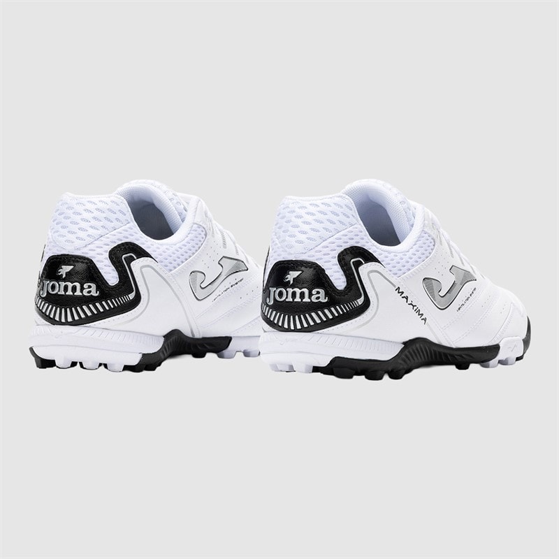 Joma Herre Maxima 25 TF Astro Turf Fodboldstøvler Hvid - Billede 3