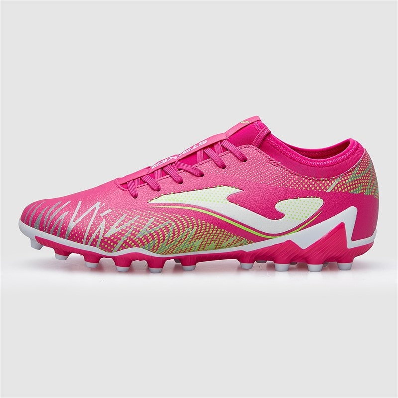 Joma Herre Striker 25 AG Kunstgræs Fodboldstøvler Pink - Billede 2