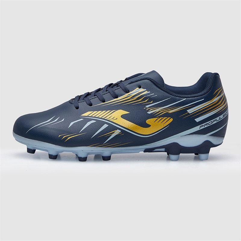 Joma Junior Propulsion 25 FG Fast Jord Fodboldstøvler Navy Blue - Billede 2