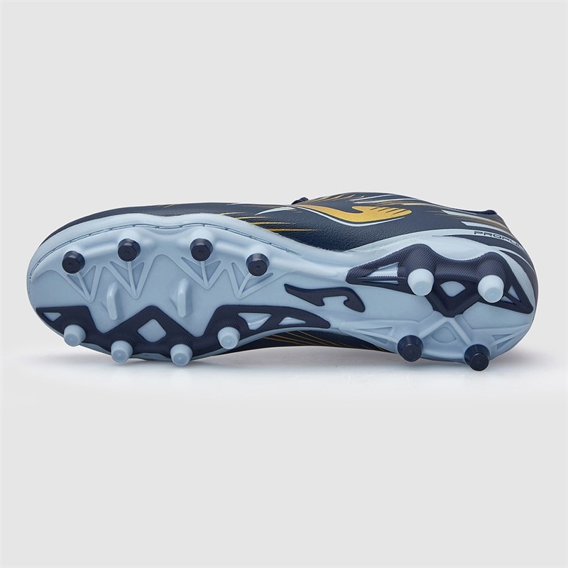 Joma Junior Propulsion 25 FG Fast Jord Fodboldstøvler Navy Blue - Billede 3