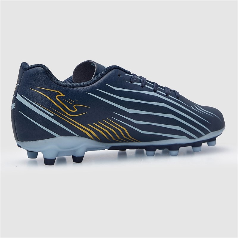 Joma Junior Propulsion 25 FG Fast Jord Fodboldstøvler Navy Blue - Billede 5
