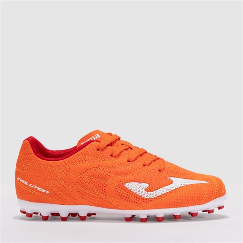 Joma Junior Evolution 25 FG Faste Jord Fodboldstøvler Fluorescent Orange
