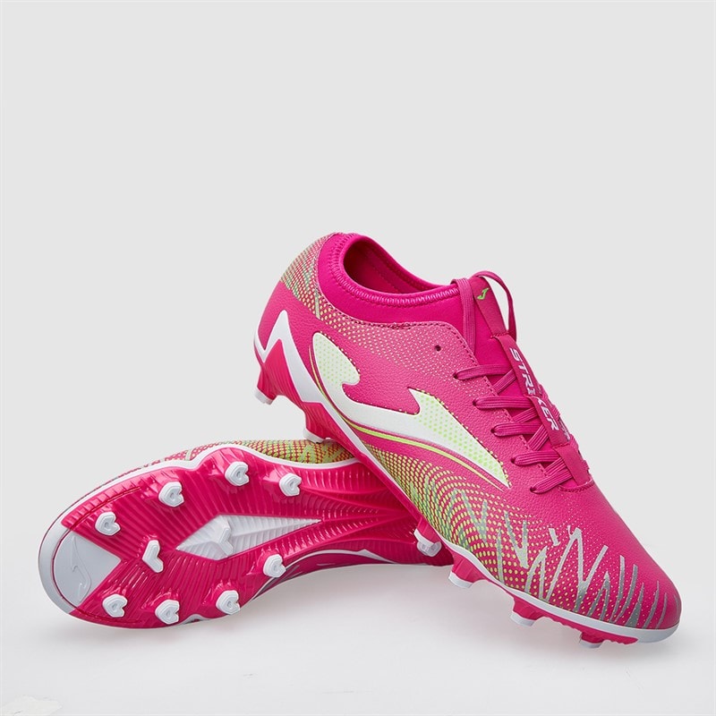 Joma Herre Striker 25 FG Fast Jord Fodboldstøvler Pink