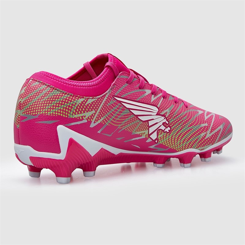Joma Herre Striker 25 FG Fast Jord Fodboldstøvler Pink - Billede 5