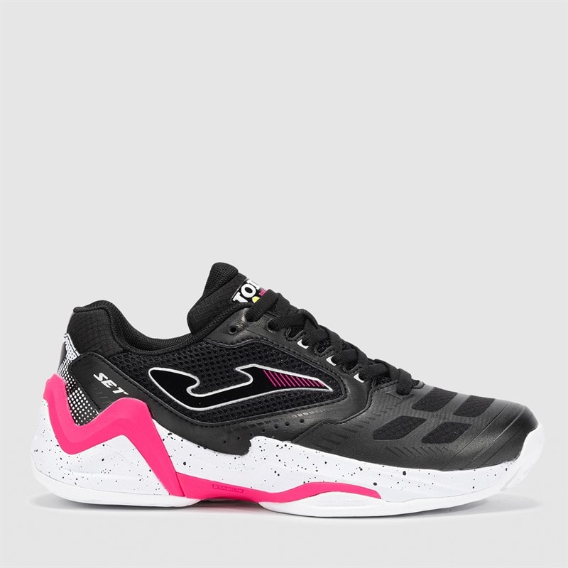 Joma Dame Dame Sæt 25 Clay Court Tennis Sko Sort - Billede 1