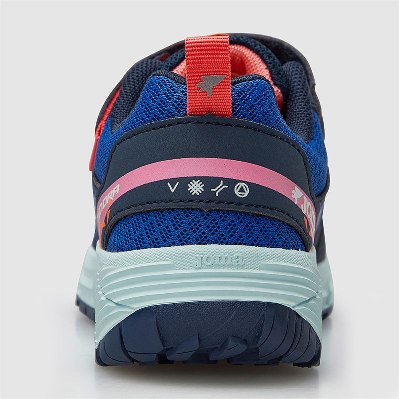 Joma Børne Tundra 25 Trail Løbesko Navy/Pink - Billede 3
