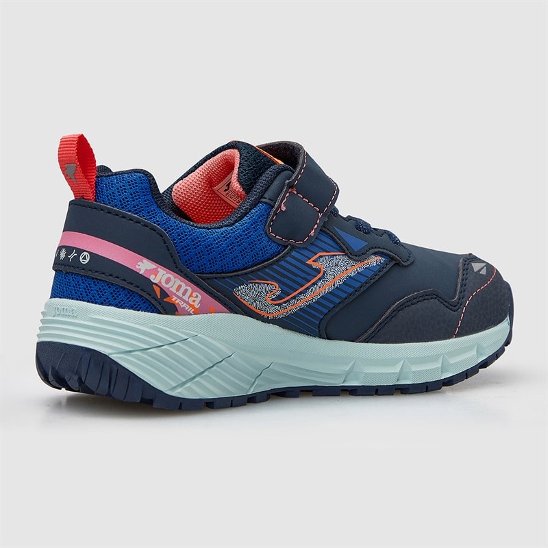 Joma Børne Tundra 25 Trail Løbesko Navy/Pink - Billede 5