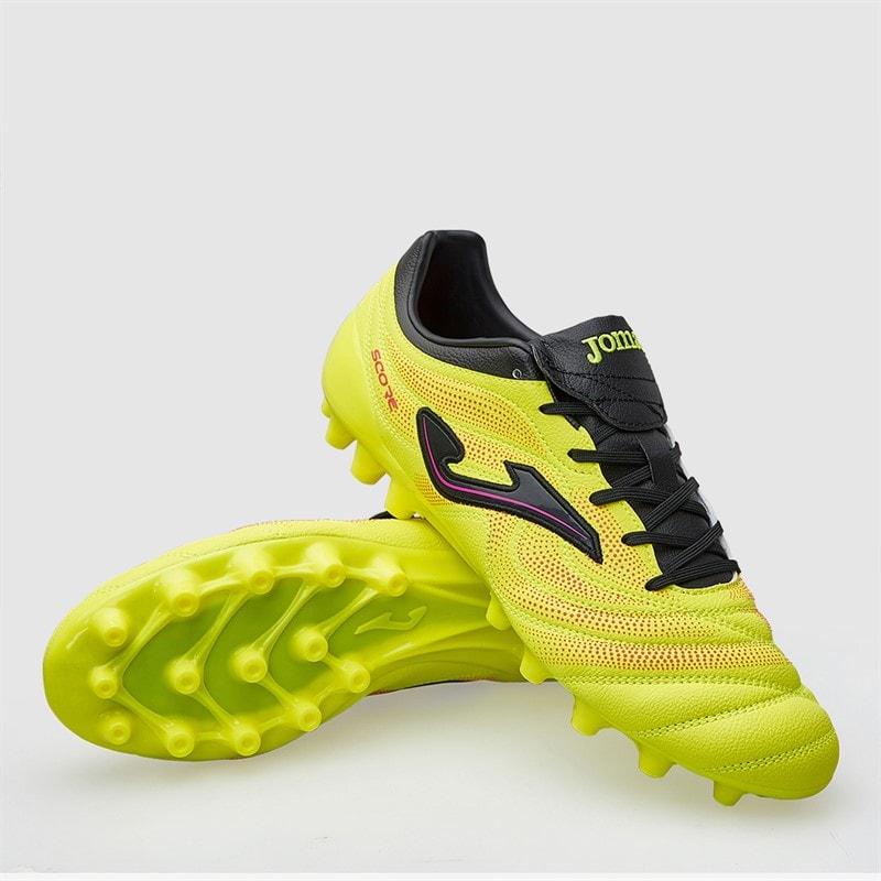 Joma Herre Score 25 AG Kunstgræs Fodboldstøvler Fluoro Yellow