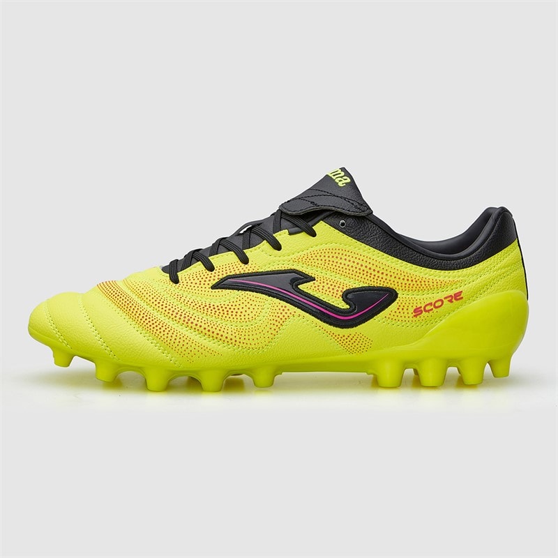 Joma Herre Score 25 AG Kunstgræs Fodboldstøvler Fluoro Yellow - Billede 2