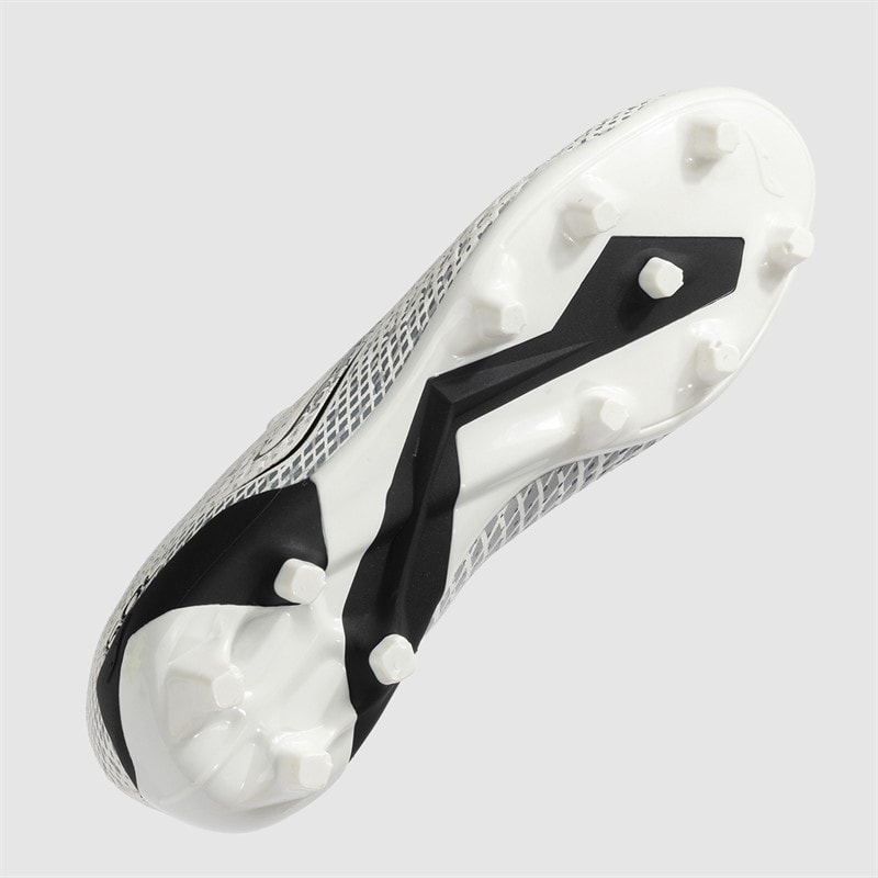 Joma Herre Gol 25 FG Fast Underlag Fodboldstøvler Hvid/Sort - Billede 2