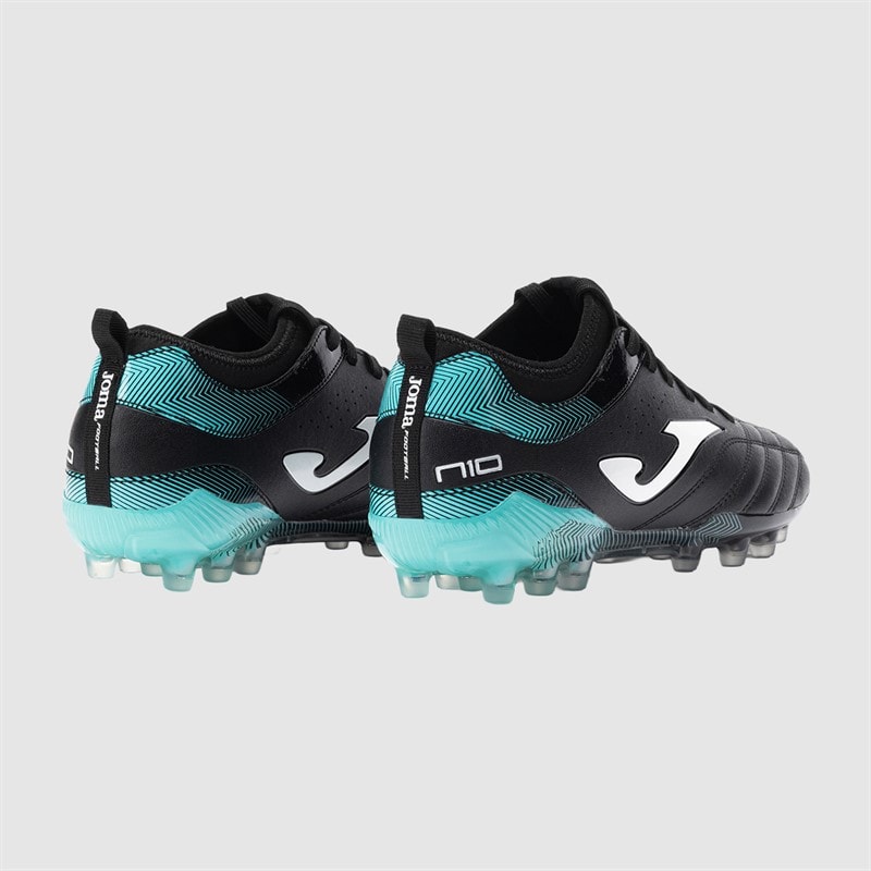 Joma Herre Numero-10 25 AG Kunstgræs Fodboldstøvler Sort/Turquoise - Billede 3