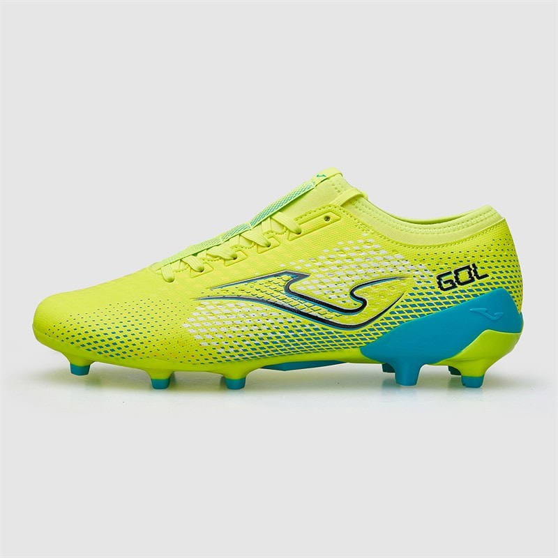 Joma Herre Gol 25 FG Fast Grund Fodboldstøvler Fluoro Yellow - Billede 2