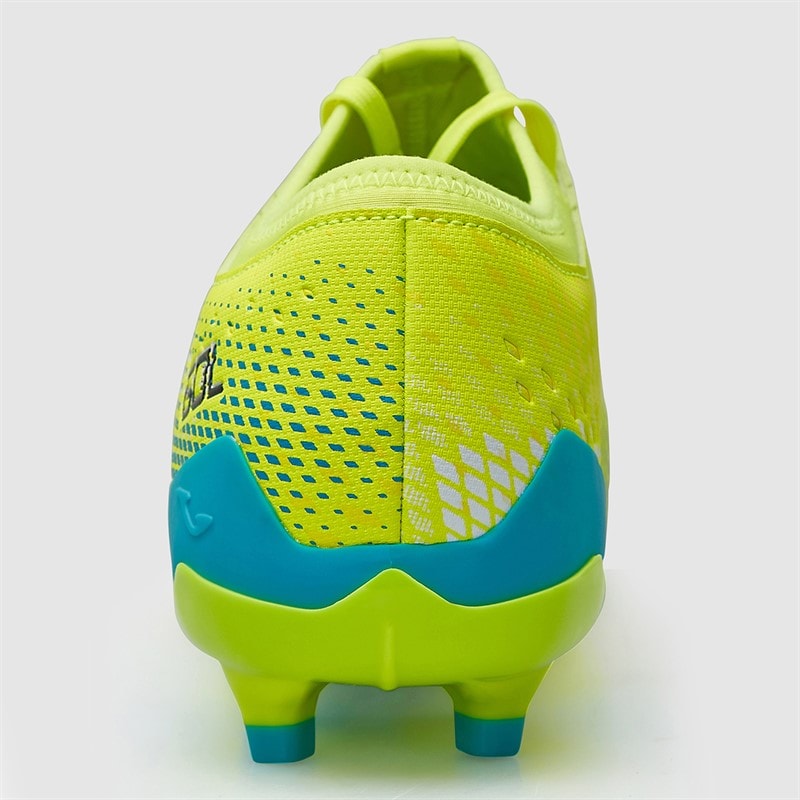 Joma Herre Gol 25 FG Fast Grund Fodboldstøvler Fluoro Yellow - Billede 4