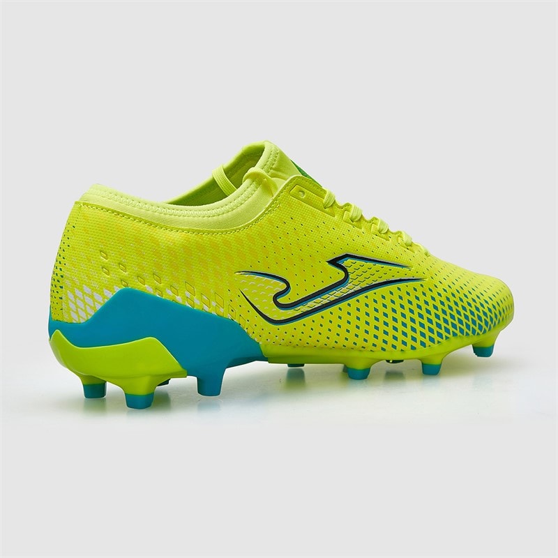 Joma Herre Gol 25 FG Fast Grund Fodboldstøvler Fluoro Yellow - Billede 5