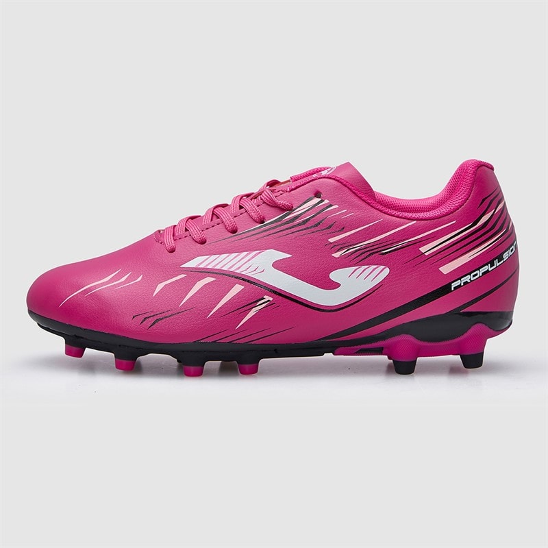Joma Junior Propulsion 25 FG Fast Jord Fodboldstøvler Fuchsia - Billede 2
