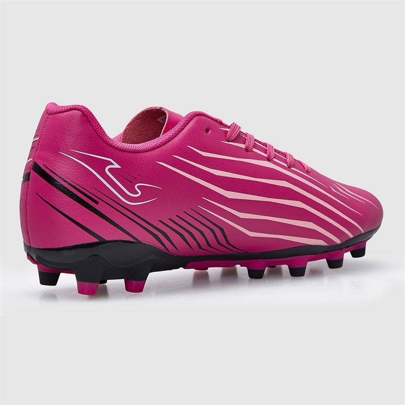 Joma Junior Propulsion 25 FG Fast Jord Fodboldstøvler Fuchsia - Billede 5