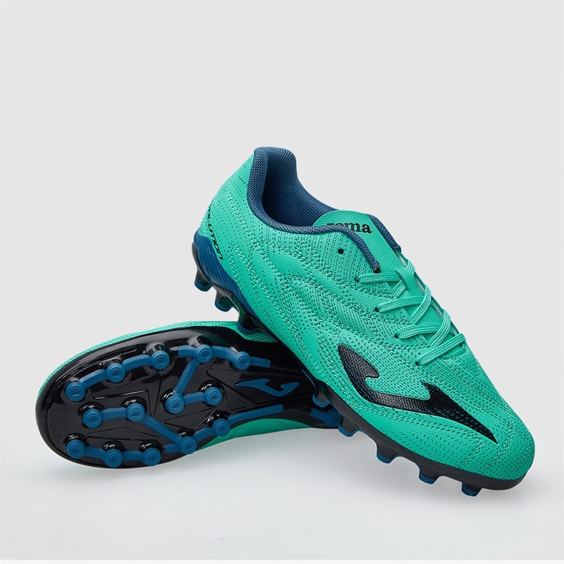 Joma Junior Evolution 25 AG Kunstgræs Fodboldstøvler Petroleum - Billede 1