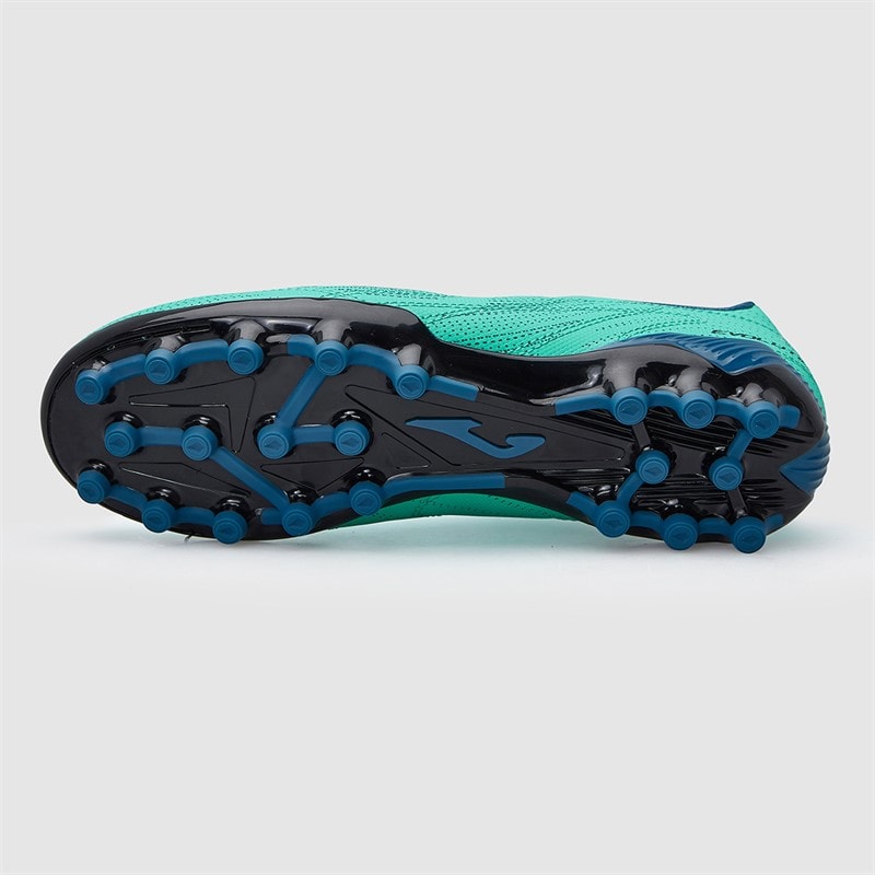 Joma Junior Evolution 25 AG Kunstgræs Fodboldstøvler Petroleum - Billede 3
