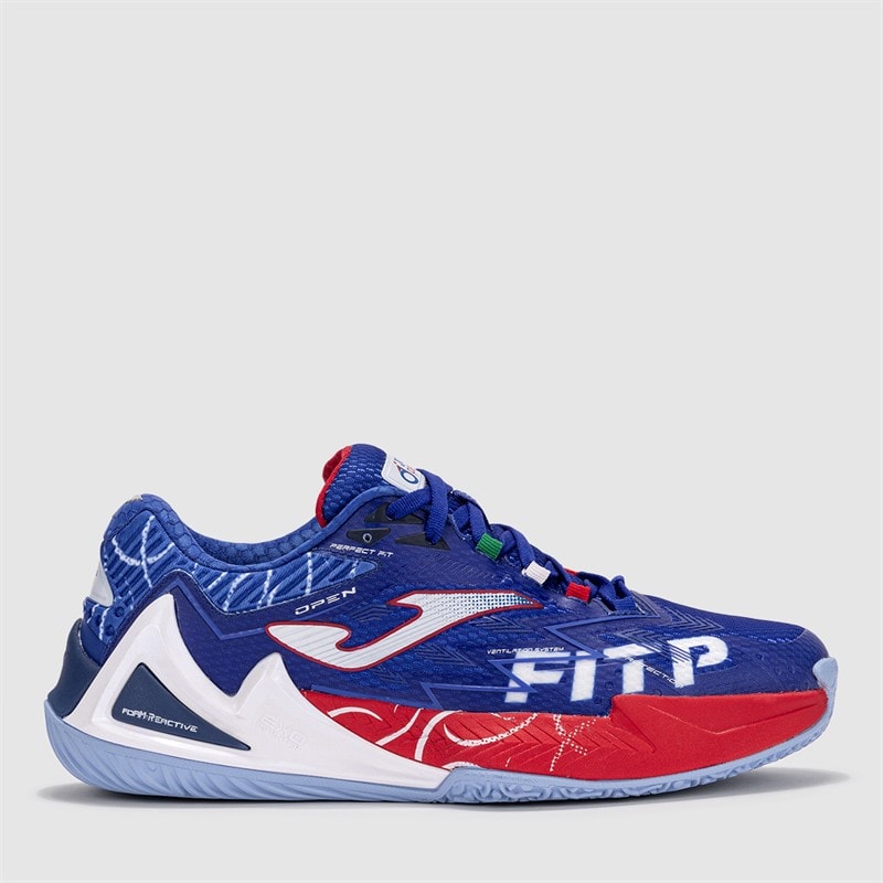 Joma Herre Åben 25 Fitp Italiensk Tennis Og Padel Forbund Padel Sko Kongeblå/Rød Royal Blue Red