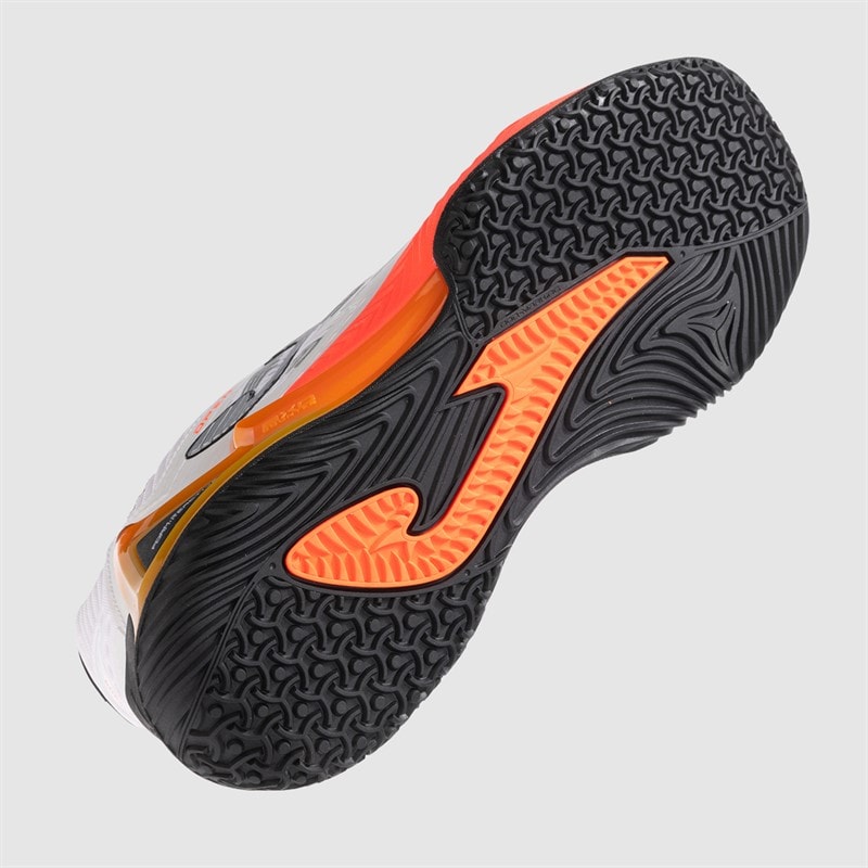 Joma Herre Open 25 Padel Sko White Fluorescent Saffron - Billede 2