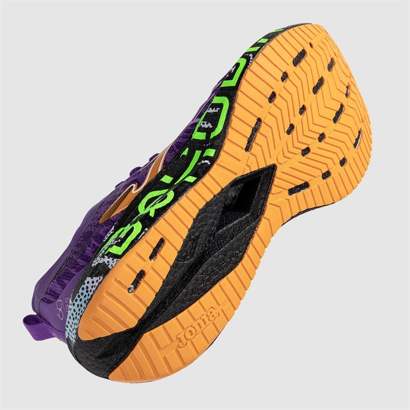 Joma R1000 25 Behobia San Sebastian Kulfiberplade Neutrale Løbesko Lilla - Billede 2