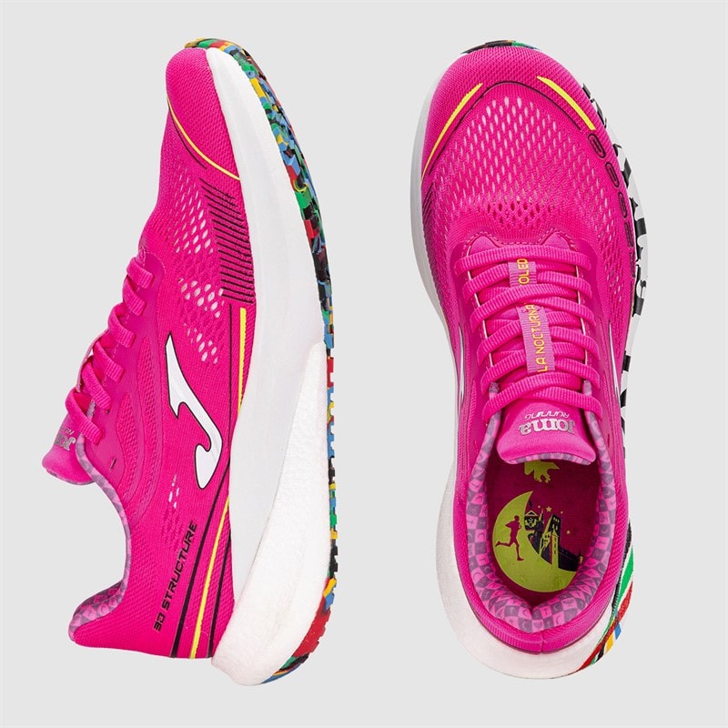 Joma R.2000 25 Nocturna De Toledo Neutrale Løbesko Fuchsia - Billede 4