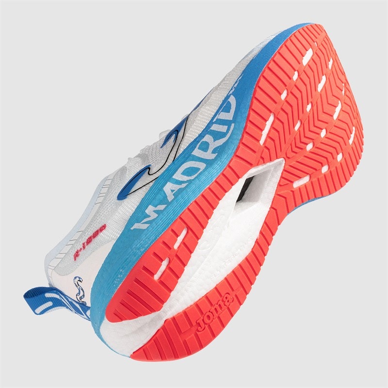 Joma Herre R1000 25 Madrid Halvmaraton Kulfiberplade Neutrale Løbesko Hvid - Billede 2