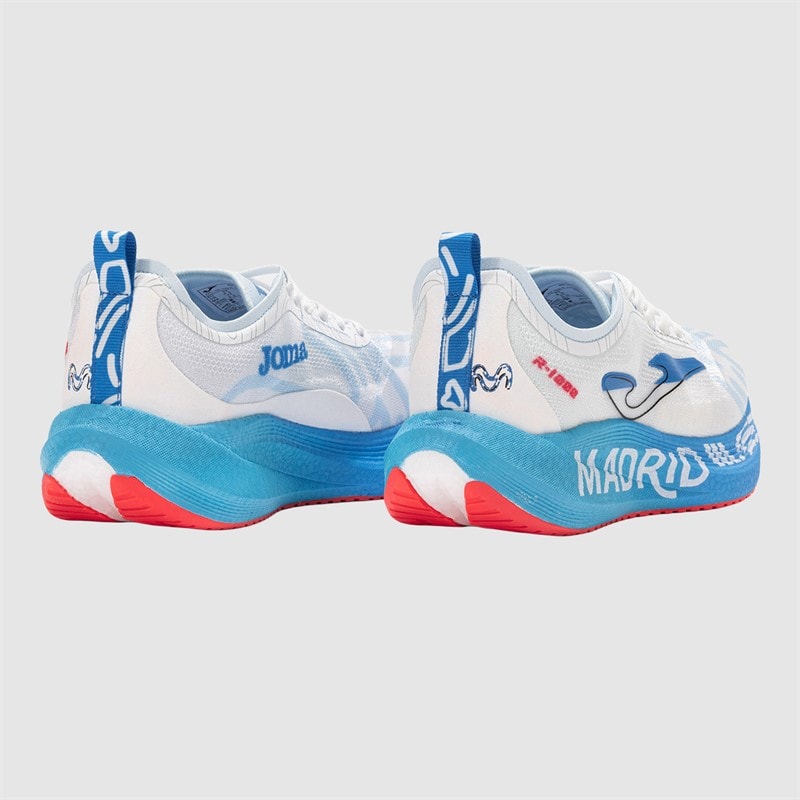 Joma Herre R1000 25 Madrid Halvmaraton Kulfiberplade Neutrale Løbesko Hvid - Billede 3