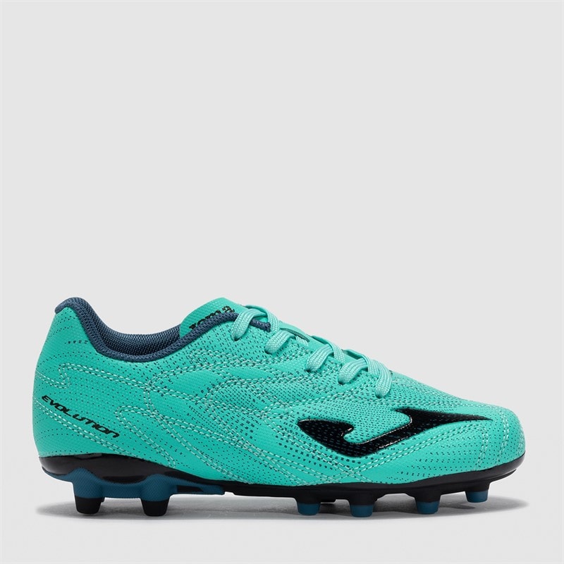 Joma Junior Evolution 25 FG Fast Underlag Fodboldstøvler Petroleum