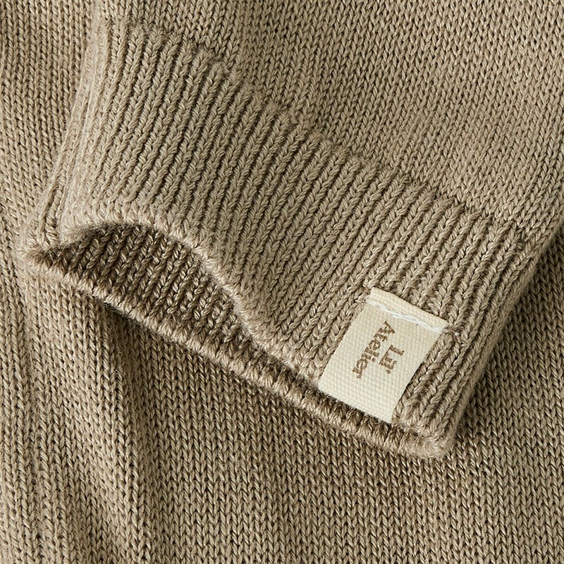 Lil' Atelier Børne Dundo Strikket Bukser Oxford Tan - Billede 3
