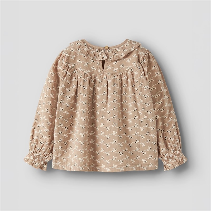 Lil' Atelier Piger Tessie Skjorte Roebuck - Billede 2