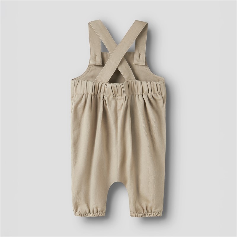 Lil' Atelier Børne Doreen Overalls Oxford Tan - Billede 2