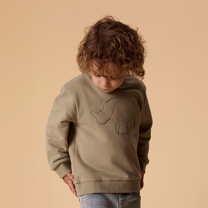 Lil' Atelier Drenge London sweatshirt Overland Trek - Billede 4