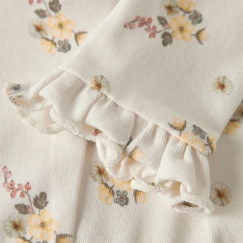 Lil' Atelier Piger Gayo Leggings Coconut Milk - Billede 3