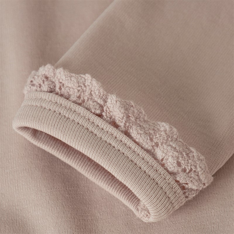 Lil' Atelier Piger Layo Langærmet Top Peach Whip - Billede 3