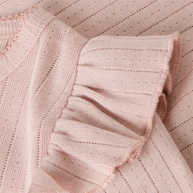 Lil' Atelier Piger Rachel Langærmet Bluse Misty Rose - Billede 3