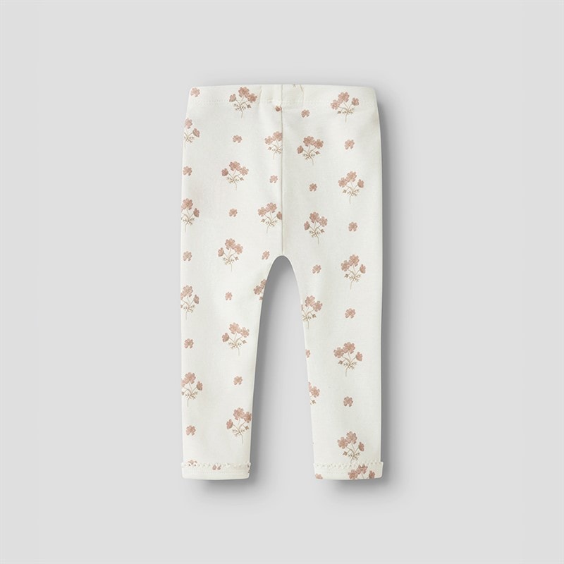 Lil' Atelier Piger Layo Leggings Coconut Milk - Billede 2