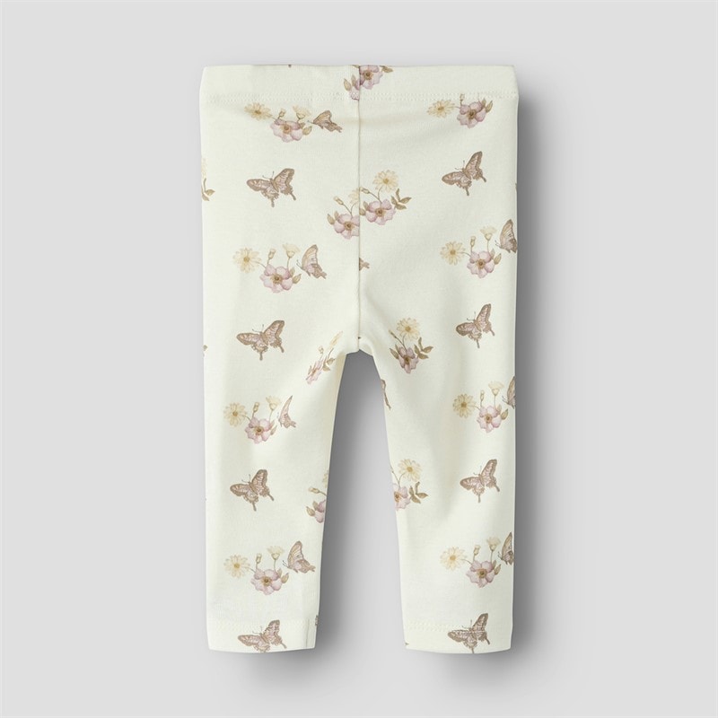 Lil' Atelier Piger Layo Leggings Coconut Milk - Billede 2
