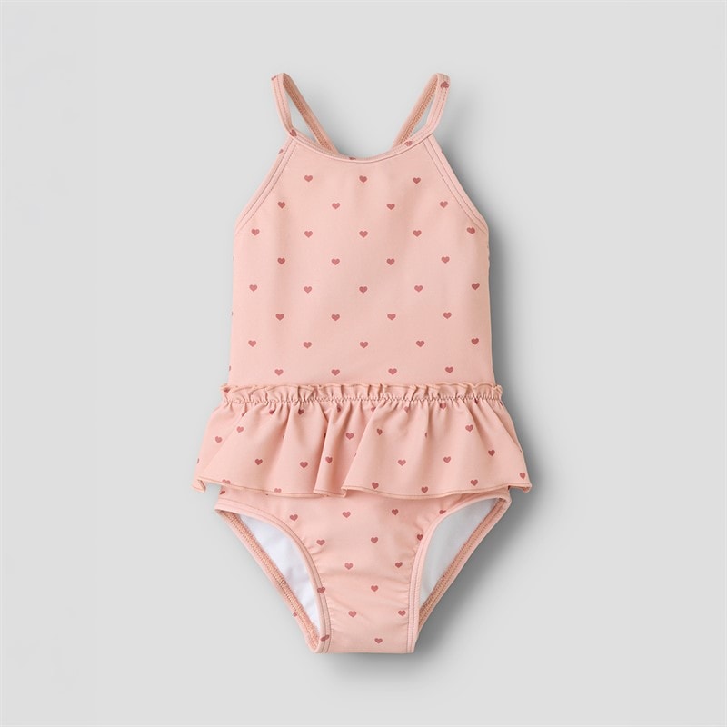 Lil' Atelier Piger Helgina Badekjole Misty Rose - Billede 1