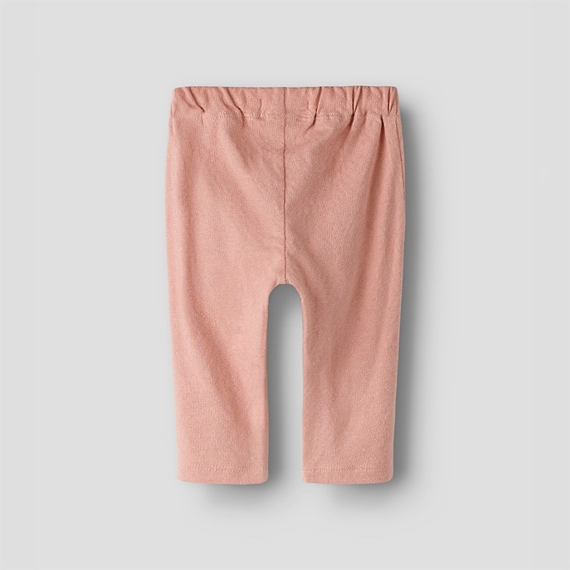 Lil' Atelier Piger Halina Bukser Rose Tan - Billede 2
