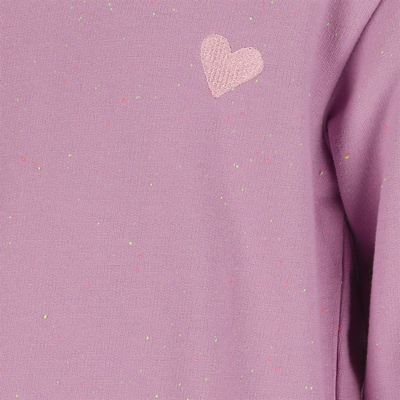 Zig Zag Piger Blondie Rund hals sweatshirt 4237 Lupine - Billede 3