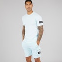 Avant Garde Herre Elation T-shirt og Shorts Sæt Sky Blue