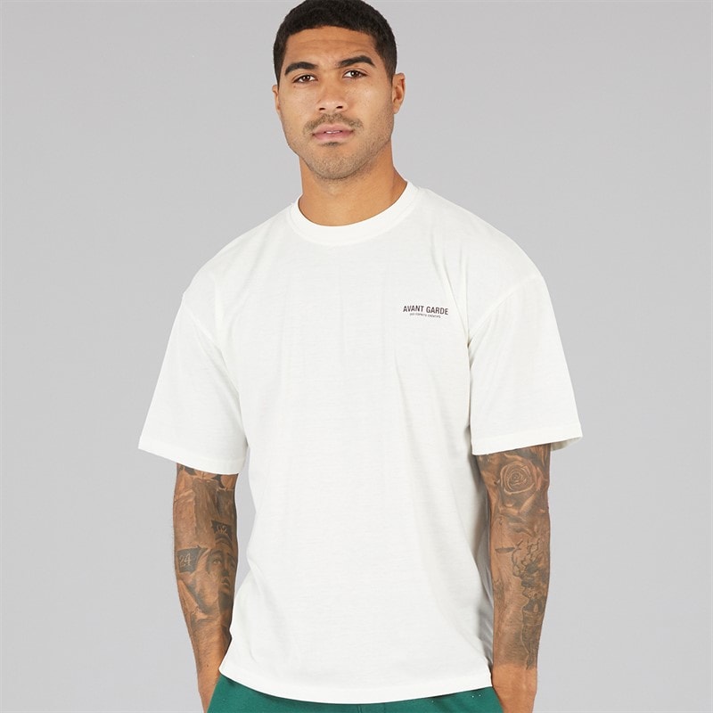 Avant Garde Herre T-shirt Créme