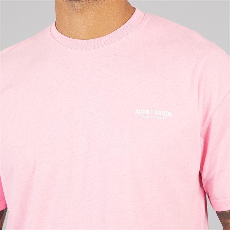 Avant Garde T-shirt til Herre Bubblegum Pink - Billede 3