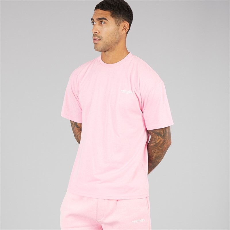 Avant Garde T-shirt til Herre Bubblegum Pink - Billede 5
