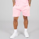 Avant Garde Herre Kreative Shorts Afslappet Pasform Bubblegum Pink