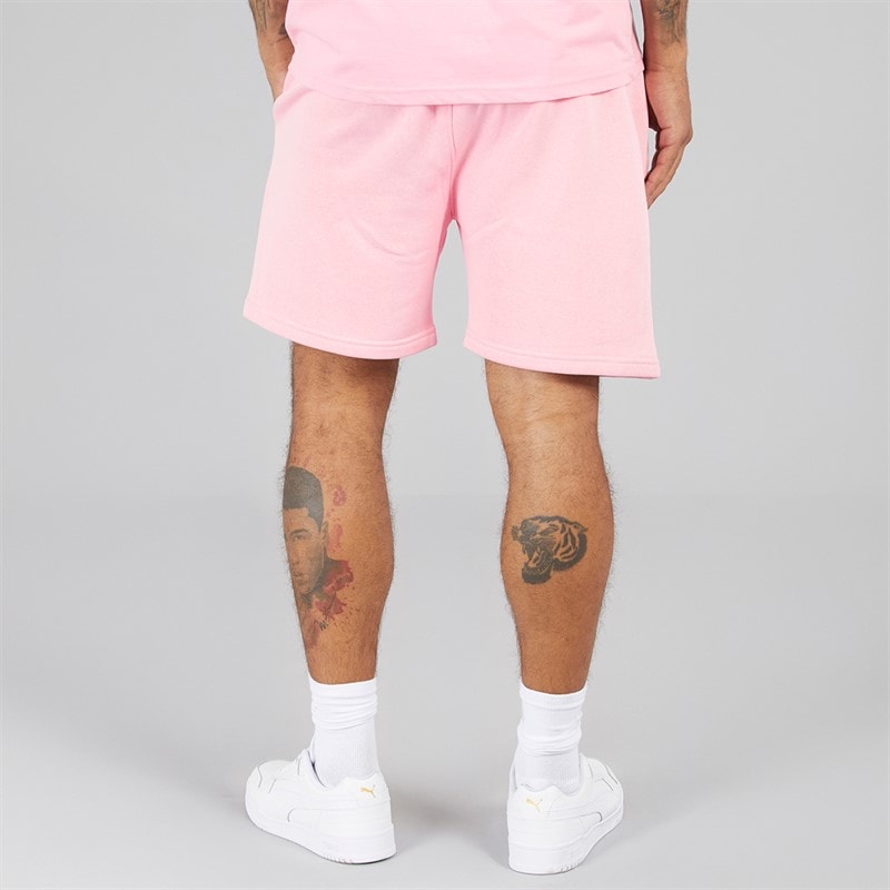 Avant Garde Herre Kreative Shorts Afslappet Pasform Bubblegum Pink - Billede 2